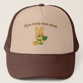 Open boeken trucker pet