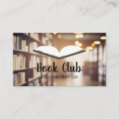 Open Book | Bibliotheek | onderwijs Visitekaartje (Voorkant)