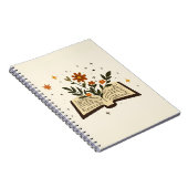 Open Book Bloem Magie Notitieboek (Rechterzijde)