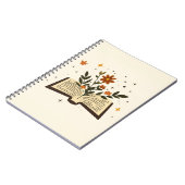 Open Book Bloem Magie Notitieboek (Linkerzijde)