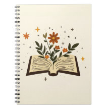 Open Book Bloem Magie Notitieboek