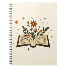Open Book Bloem Magie Notitieboek