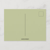  Open Book en Pine Cones Happy Nieuwjaar Briefkaart (Achterkant)