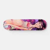 Open Book Girl Skateboard (Horizontaal)