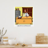 Open Book Leadership Test Poster (Keuken)