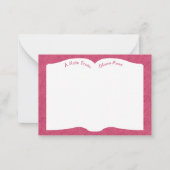 Open Book Literature-leraar Notitiekaartje (Voorkant)