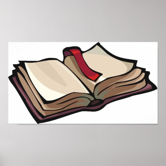 Open Book Poster (Voorkant)
