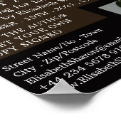 Open Book, Schrijvers Boek Ondertekening Advertere Poster (Hoek)