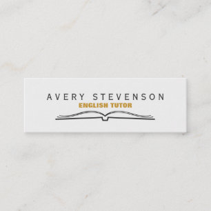 Open Book Tutor Mini Visitekaartje