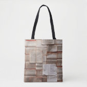 Open Books Decor Tote Bag (Voorkant)