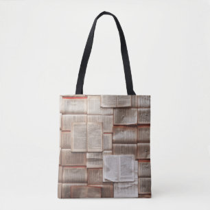 Open Books Decor Tote Bag