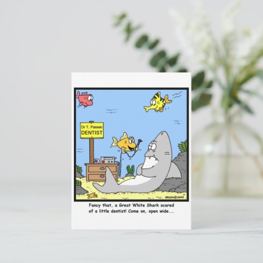 Open breed briefkaart (Staand voorkant)