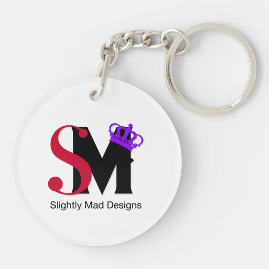 Open Breed! Otter Sleutelhanger (Achterkant)