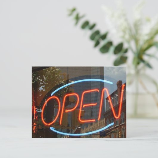 Open Briefkaart (Staand voorkant)