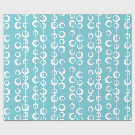 Open bubbels uit de moderne stijl uit de midden-ee cadeaupapier (Vlak)