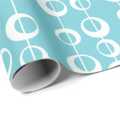 Open bubbels uit de moderne stijl uit de midden-ee cadeaupapier (Rol Hoek)