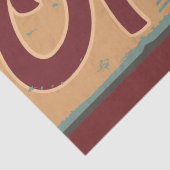  open business retro cafe garage tissuepapier (Detail)