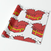 Open Cadeau Cadeaupapier (Uitgerold)