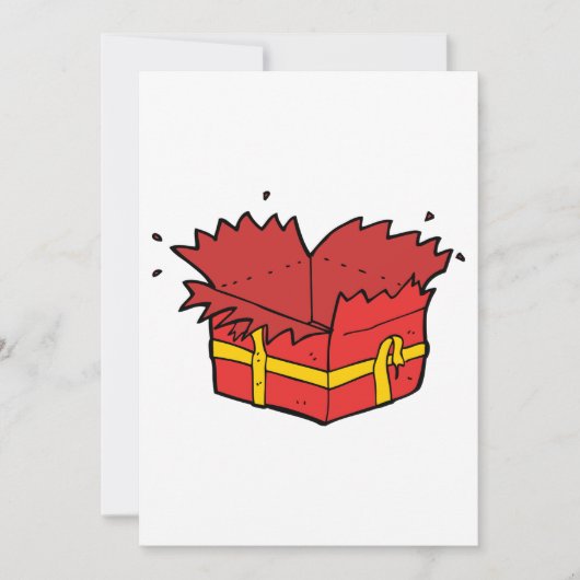 Open Cadeau Kaart (Voorkant)