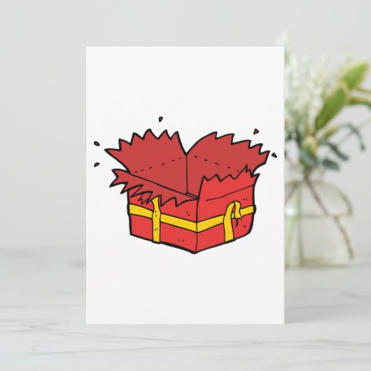 Open Cadeau Kaart (Staand voorkant)