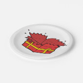 Open Cadeau Papieren Bordje (Gekanteld)