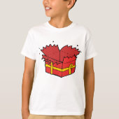 Open Cadeau T-shirt (Voorkant)