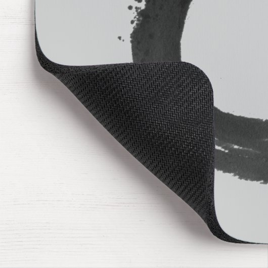 Open Cirkel Enso Zen Mousepad Muismat (Hoek)