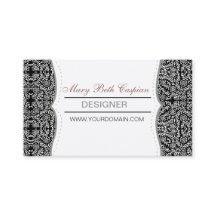 Open-Close Classic Floral Damask Pattern Motif