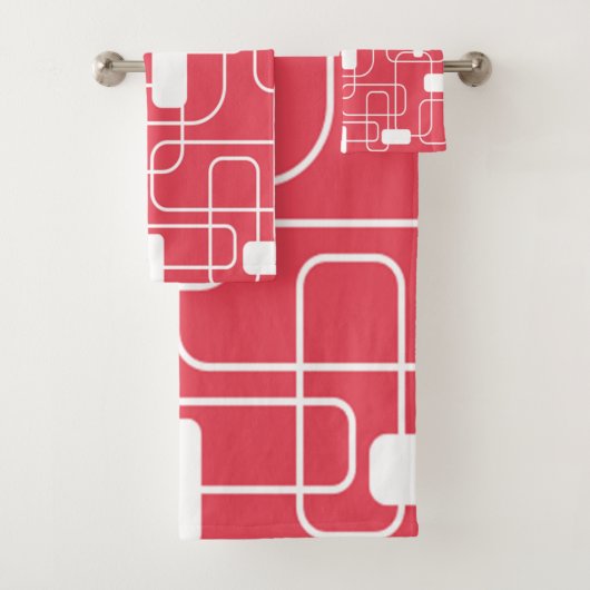 Open & Closed Rectangles Bad Handdoek (Insitu)