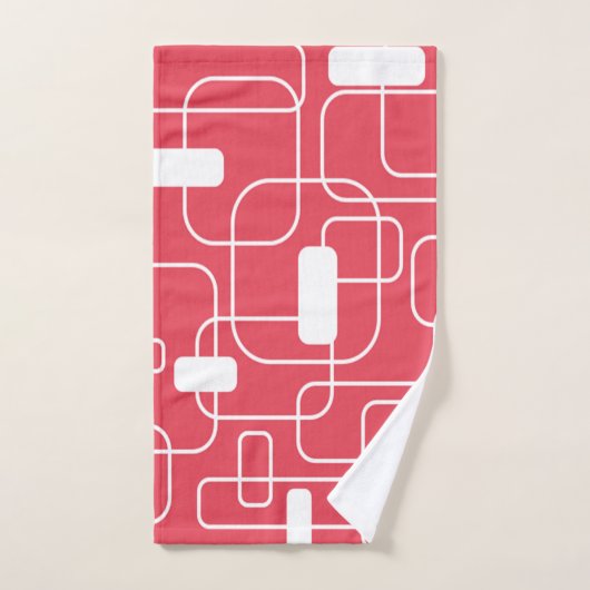 Open & Closed Rectangles Bad Handdoek (Handdoek)