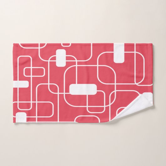 Open & Closed Rectangles Bad Handdoek (Handdoek)