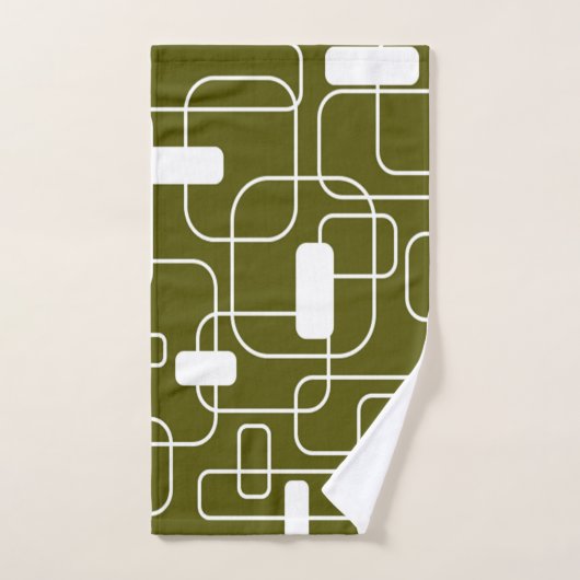 Open & Closed Rectangles Bad Handdoek (Handdoek)