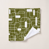 Open & Closed Rectangles Bad Handdoek (Wasdoekje)