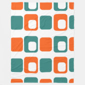 Open & Closed Rectangles Fleece Deken (Voorkant)