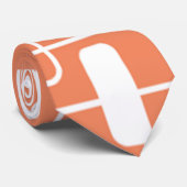 Open & Closed Rectangles Stropdas (Opgerold)