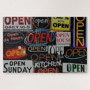 Open collage puzzel