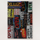 Open collage puzzel (Verticaal)