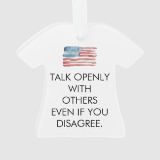 Open conversatie Ornament