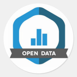 Open Data Sticker Badge