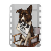 Open de border collie magneet (Verticaal)