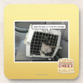 Open de deur bier onderzetter (Voorkant)