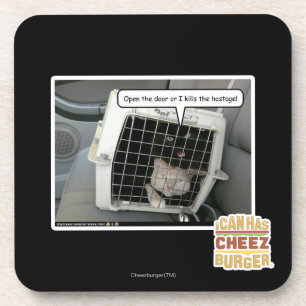 Open de deur bier onderzetter