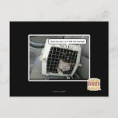 Open de deur briefkaart (Voorkant)