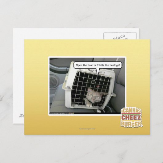 Open de deur briefkaart (Voorkant / Achterkant)