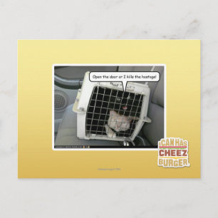 Open de deur briefkaart