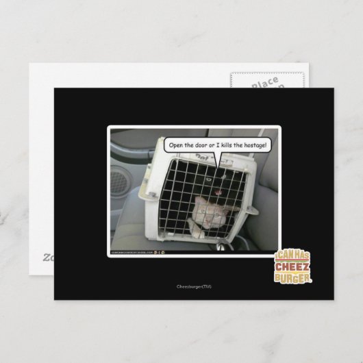 Open de deur briefkaart (Voorkant / Achterkant)