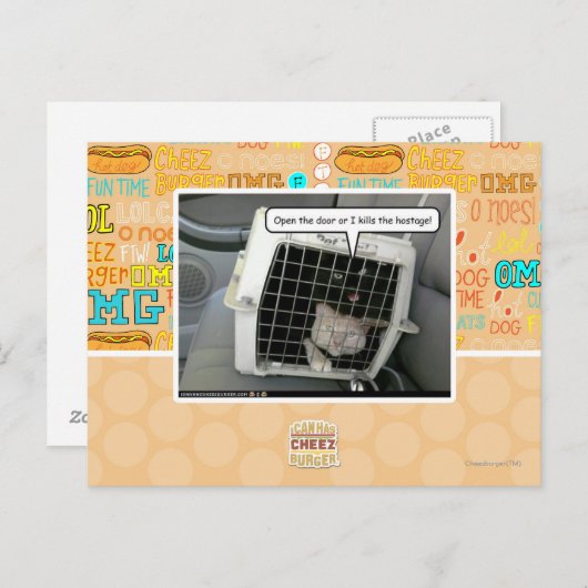 Open de deur briefkaart (Voorkant / Achterkant)