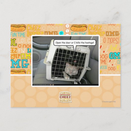 Open de deur briefkaart (Voorkant)