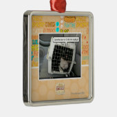 Open de deur metalen ornament (Rechts)