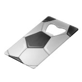 Open de fles voor ontwerp voor voetganger creditkaart flessenopener (Achterkant Gekanteld)